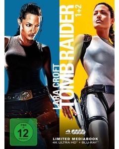 Lara Croft: Tomb Raider 1 & 2 (Ultra HD Blu-ray & Blu-ray im Mediabook) UHD