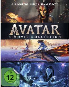 Avatar 3-Movie-Collection (4K Ultra HD Blu-ray & Blu-ray) UHD