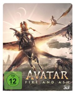 Avatar: Fire and Ash (3D & 2D Blu-ray im Steelbook) BR