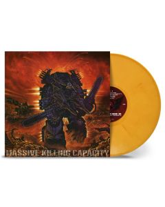 Dismember - Massive Killing Capacity (Yellow/Orange Marbled Vinyl) LP