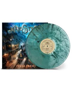 Majestica - Power Train (Turquoise & Black Smoke Vinyl) LP