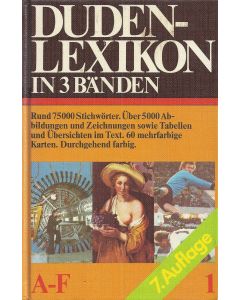 Duden-Lexikon in 3 Bänden