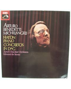Arturo Benedetti Michelangeli: Haydn (1732-1809) • Piano Concertos in D & G LP