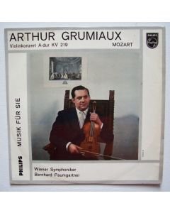 Arthur Grumiaux: Mozart (1756-1791) - Violinkonzert A-Dur KV 219 10"