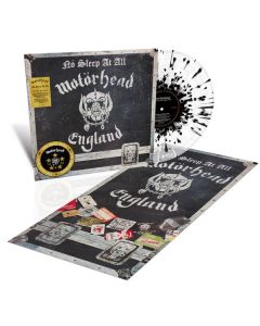 Motörhead - Nö Sleep At All (50th Anniversary Edition) (Clear w/ White & Black Splatter Vinyl) LP