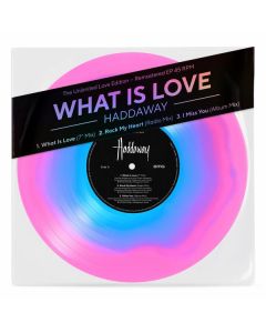 Haddaway - What Is Love - EP (The Unlimited Love Edition) (remastered) (Pink/Purple Swirl Vinyl) 10I