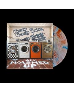 Cheap Trick - All Washed Up (Indie Exclusive Edition) (Clear w/ Orange & Blue Marble Vinyl) LP