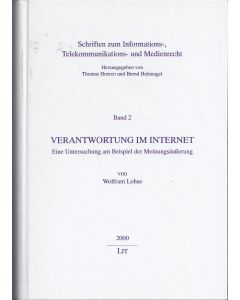 Wolfram Lohse • Verantwortung im Internet