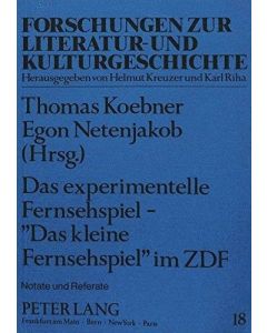 Das experimentelle Fernsehspiel • «Das kleine Fernsehspiel» im ZDF