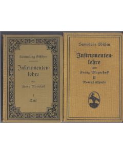Franz Mayerhoff • Instrumentenlehre I & II, 2 Bände