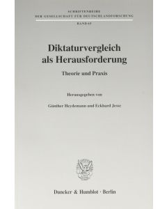 Diktaturvergleich als Herausforderung