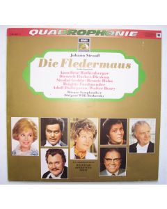 Johann Strauss (1825-1899) • Die Fledermaus LP • Quadrophonie
