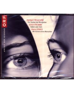 Herbert Marcuse • Erich Fromm • Hans Jonas 3 CDs