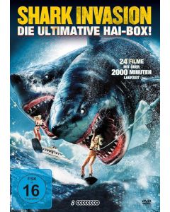 Shark Invasion - Die ultimative Hai-Box!(2)8 DVDs