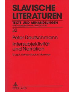Peter Deutschmann • Intersubjektivität und Narration