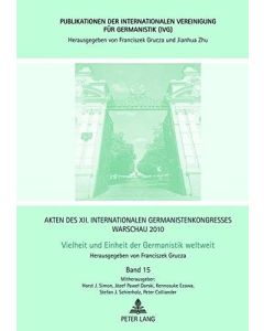 Akten des XII. Internationalen Germanistenkongresses Warschau 2010
