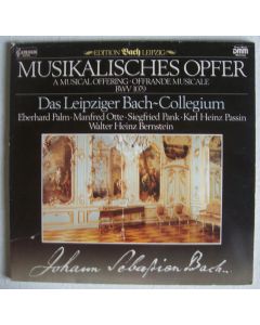 Johann Sebastian Bach (1685-1750) • Musikalisches Opfer / A Musical Offering LP
