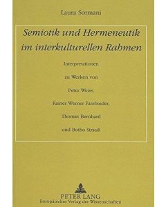 Laura Sormani • Semiotik und Hermeneutik im interkulturellen Rahmen