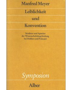 Manfred Meyer • Leiblichkeit und Konvention