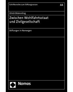 Ulrich Brömmling • Zwischen Wohlfahrtsstaat und Zivilgesellschaft