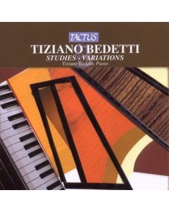 Tiziano Bedetti • Studies - Variations CD