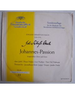 Johann Sebastian Bach (1685-1750) • Johannes-Passion LP • Günther Ramin