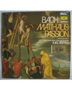 Johann Sebastian Bach (1685-1750) • Matthäus-Passion LP • Karl Richter