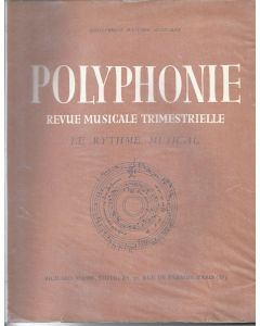 Polyphonie • Deixième Cahier • Le Rhythme Musical