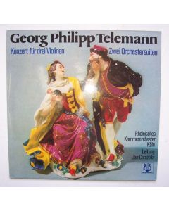 Georg Philipp Telemann (1681-1767) • Konzert für drei Violinen LP