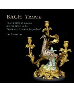 Johann Sebastian Bach (1685-1750) - Bach Triple - Konzerte für Flöte,Violine,Cembalo,Streicher,Bc CD
