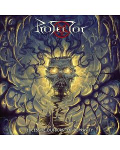 Protector - Excessive Outburst of Depravity (Beer Color Vinyl) LP