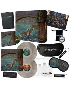 Amorphis - Borderland (Limited Collector's Edition Box Set) (Crystal Clear Silver W/ Black Marble Vinyl) LP