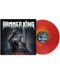 Hammer King - Make Metal Royal Again (Red/Gold Splatter Vinyl) LP