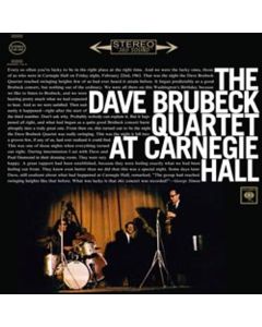 Dave Brubeck (1920-2012) - At Carnegie Hall (180g) LP