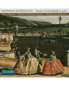 Leopold Kozeluch (1747-1818) - Klavierkonzerte Nr. 1, 4, 5 (F-Dur, A-Dur, Es-Dur) CD