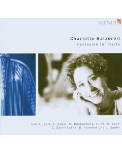 Charlotte Balzereit - Fantasien für Harfe CD