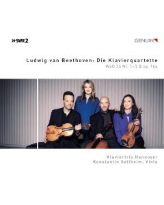 Ludwig van Beethoven (1770-1827) - Klavierquartette WoO 36 Nr.1-3 CD