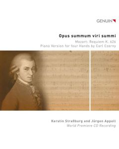 Wolfgang Amadeus Mozart (1756-1791) - Requiem KV 626 für Klavier 4-händig in der Fassung von Carl Czerny CD