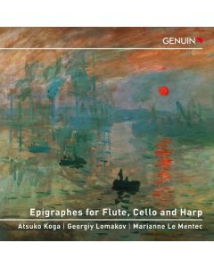Atsuko Koga, Georgiy Lomakov & Marianna Le Mentec - Epigraphes für Flöte, Cello & Harfe CD