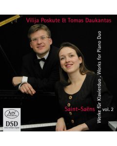 Camille Saint-Saens (1835-1921) - Klavierwerke für Klavierduo Vol.2 CD