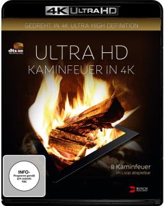 Kaminfeuer in 4K (Ultra HD Blu-ray) UHD