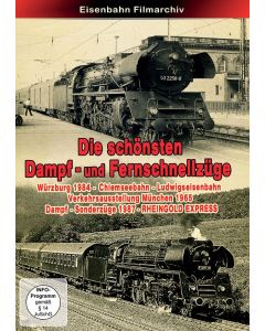 Die schönsten Dampf-und Fernschnellzüge DVD