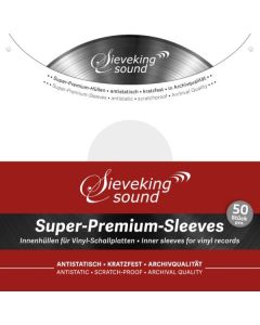 LP-Innenhüllen - Sieveking Sound Super Premium Sleeves (50 Innenhüllen in einer Verpackung) ZUB
