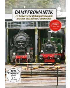 Dampfromantik! (10 Dokumentationen in der Sammler-Box) DVD