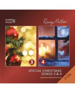 Ronny Matthes - Special Christmas Songs 3 & 4: Gemafreie Weihnachtsmusik (gesungen) - (Die schönsten deutschen & englischen Weihnachtslieder) CD