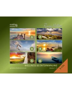 Ronny Matthes - Wellness & Entspannung Vol.1 - 6 (Gemafrei) CD