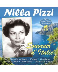 Nilla Pizzi - Souvenir D'Italie: 50 Grandi Successi CD