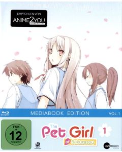 Pet Girl Of Sakurasou Vol. 1 (Limited Edition im Mediabook mit Sammelschuber) (Blu-ray) BR