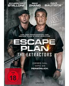 Escape Plan 3: The Extractors DVD