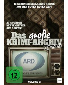 Das große Krimi-Archiv Vol. 2 (18 Filme auf 9 DVDs) DVD
